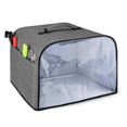 thumbnail image 1 of Cubierta antipolvo transparente impermeable para el panel frontal con 2 bolsillos de almacenamiento, 1 of 5