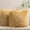 Yellow, variant on SUSIELADY Pack of 2 Faux Fur Throw Pillow Covers 18x18 Inch, Luxury Soft Fuzzy Cushion Covers for Couch, Sofa, Bed, Living Room, Decorative Pillowcases, Light Blue