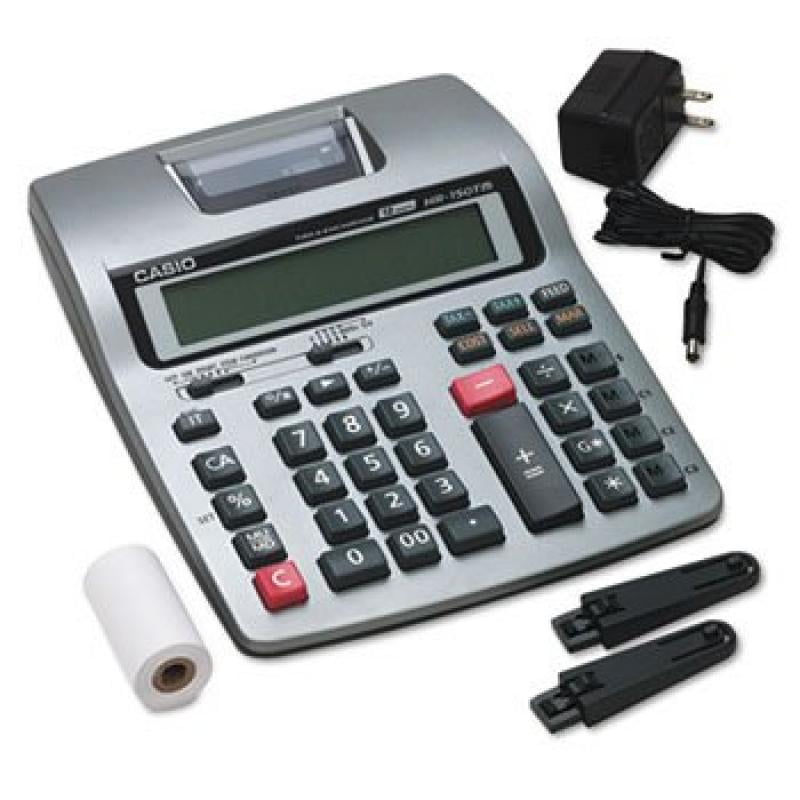 CASIO ENTERPRISES HR150TM HR150TM TwoColor Printing Calculator, Black