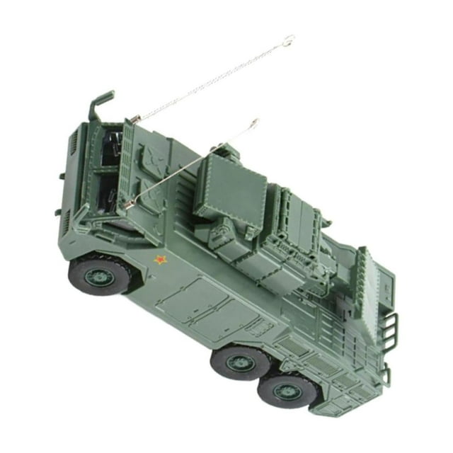 Ruiboury 1/72 Scale Vehicle Model Kits Ornament Collection Keepsake Boys Children Green for Green 11cm