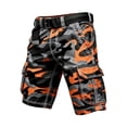 thumbnail image 5 of CONZONE Mens Cargo Shorts Buttons Summer Shorts For Men Camouflage Lightweight Loose Fit Outdoor Shorts With Pockets, 5 of 5