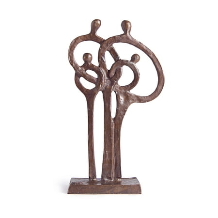 Holy Family Bronze - Danya B. Family of 4 Ring of Love Cast Bronze