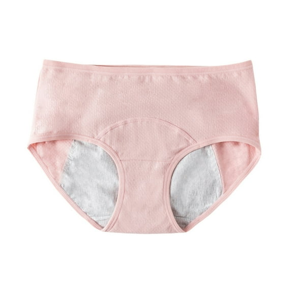Spdoo Teen Girls Period Underwear Cotton Soft Breathable Women Menstrual Panties For Teens Leak-Proof Full Coverage Briefs