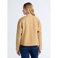 thumbnail image 5 of Free Assembly Women's Faux Wool Jacket with Scarf, Sizes XS-XXL, 5 of 8