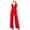 red, variant on Leyden Womens Wide-Leg Jumpsuit, Red, X-Large