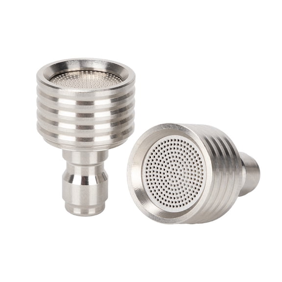 CURYMAY Pressure Washer Tips Spray Nozzle Soft Rain Shower Head Sprinkler with 1/4 Quick Connect Adapter for Power Washers Gun Car Washing Automobile Tire Detailing Cleaning Garden Watering