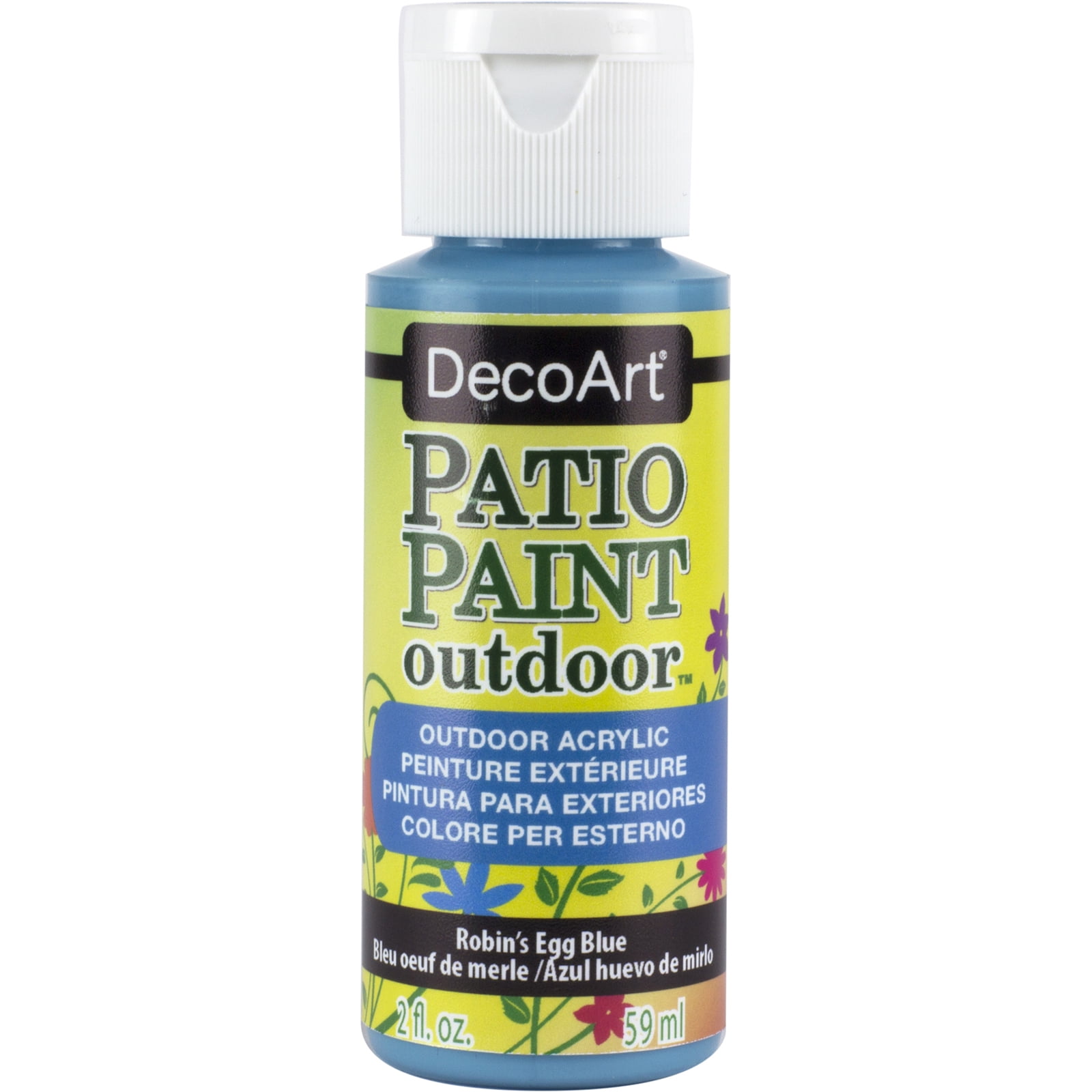 DecoArt Patio Paint, 2 oz., Robins Egg Blue