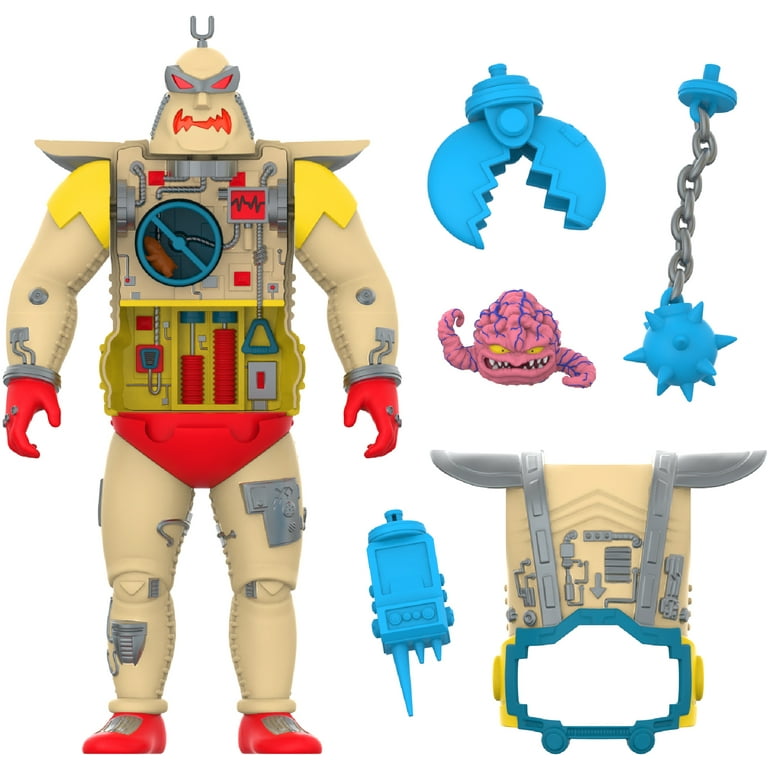 クランゲ アーケードダメージ Ver. TMNT Krang Android Super7 - Teenage Mutant Ninja Turtles - Super Cyborg - Krang