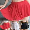 thumbnail image 3 of Women Costume Pleated Skirt A-Line Lingerie Sheer See Through Skirts, 3 of 8