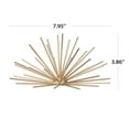 thumbnail image 2 of Mainstays 7.95" x 3.86" Gold Orb Metal Wall or Tabletop Decorative Figurine, 2 of 12