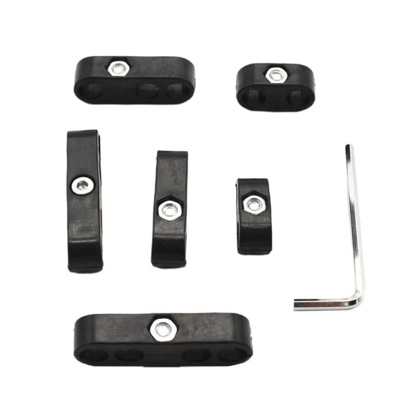 Set of 6 Spark Plug Wire Cable Cord Separators 7mm 8mm for for