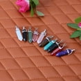 thumbnail image 2 of 24pcs Natural Stone Crystal Pillar Pendants Necklaces for Making Jewelry, 2 of 9