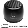 thumbnail image 2 of Fashionit U Speakers Micro Portable Wireless Bluetooth Speaker with Built-In Microphone & Selfie Remote Control - Ideal for Travel, Home, & Office – Black, 2 of 7
