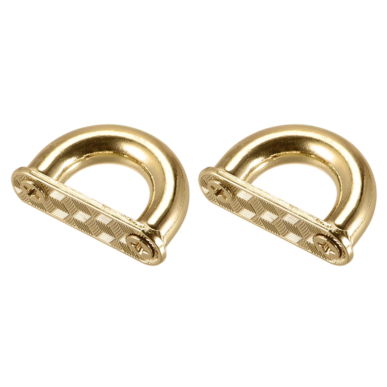 Sourcing Map Monedero Correa Anillos, 4uds 47mm Metal Ovalado