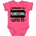 thumbnail image 3 of Inktastic Someone in Pennsylvania Loves Me Boys or Girls Baby Bodysuit, 3 of 5