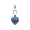 Legend of Zelda Shield Crest PVC Rubber Keychain