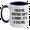 White/Navy, variant on Creative Writing Isn't A Hobby. It's A Calling. - Funny Quote Two Tone Coffee Mug Gifts for Mother's Day