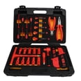 thumbnail image 2 of Juego De Puntas De Trinquete Con Casquillo Aislado De 1000 V, Mango Ergonómico, Kit De Trinquete Con Casquillo De Accionamiento De 3/8 De Pulgada, Fácil De Usar, De Alta, 2 of 8