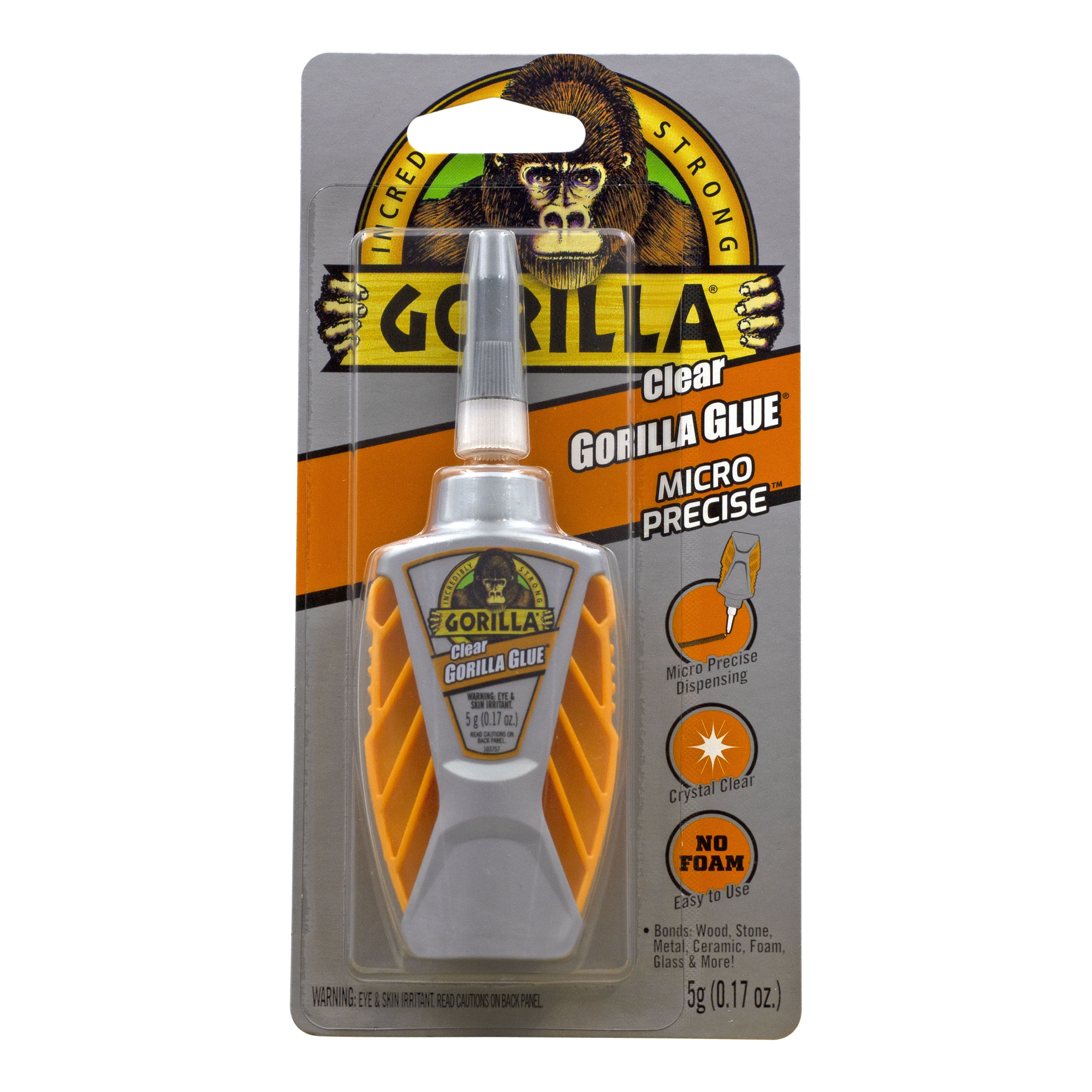 Gorilla Clear Glue Micro Precise 5g (0.17 oz.)