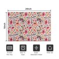 thumbnail image 5 of Pioneer Flower Floral Print Pattern Door Rugs,Washable Non Slip Door Mats Indoor,Decorative Door Mats,Entry Mat Indoor for Entrance,Bedroom,Kitchen,Bathroom,16"x24", 5 of 6