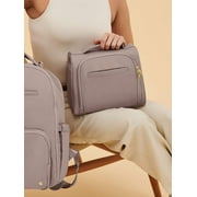 JuJuBe Signature Insulated Washable Lunch Bottle Bag - Taupe
