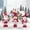 A1090 christmas decorations under 5$, variant on Yannianjz under $5 3Pcs Christmas Retractable Doll, Christmas Retractable Long Legs Doll, Adjustable Height Snowman Santa Claus Figure, Festive Window Display Decoration, Holiday Tabletop Decor