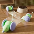 thumbnail image 2 of Juguete Interactivo para Gatos, Coche Eléctrico con Forma de Ratón, Juguete Automático para Gatos, Juguete Recargable para Evitar Obstáculos., 2 of 5