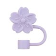 thumbnail image 1 of Uds. De paja decorativa con forma de flores de melocotón de 10mm, cubierta para puntas de paja, tapa para pajitas reutilizables, Protector de paja de larga duración, 1 of 4