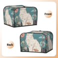 thumbnail image 3 of Fotbe Celestial Cat And Flowers for Four Slice Toaster Cover, Fingerprint Protector, Super Soft Appliance Cover And Dust Cover,Bread Dust Cover & Fingerprint Protection, 3 of 7