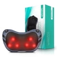 thumbnail image 1 of Almohada De Masaje Shiatsu VOYOR-HEALTH Negra Con Calor 3D Para Alivio Del Dolor Para Hombre y Mujer, 1 of 6