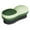 Green, variant on Laundry Stain Brush Two-Side Soft Bristle Scrub Brush,Silicone Surface, for Shoes, Clothes, Underwhere & Fabric Cleaning
