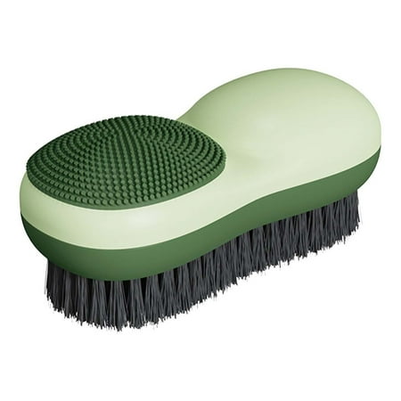 

Christmas Up to 65% off Clearance! Uhuya Laundry Brush Double-sided Bristles Multi-functional Soft Rubber Underwear Cleaning Brush Artifact Shoe Brush Soft Bristles Laundry Brush Green
