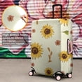 thumbnail image 4 of Yellow Small Flower Sunflower Pattern Luggage Cover Fashion Suitcase Cover Baggage Covers Fit 25-28 Inch Luggage (Go Travel), 4 of 5