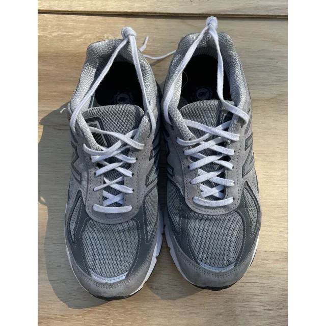 NEW BALANCE 990GL4 V5 Shoes Athletic Sneakers Drawstring Mesh Men's Gray SIZE 08