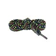 thumbnail image 2 of INSPIRE CHIC 2 Pairs Shoe Laces Polka Dots Flat Shoelaces Double Color Twill Shoe Strings Black-Colorful 140cm/55.12", 2 of 4