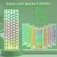thumbnail image 4 of ZIYOULANG K61 60% Gaming Keyboard, Compact RGB Chroma Backlit Wired Mechanical Feel Membrane Keyboard, Waterproof, for PS4 XBOX PC Laptop Mac, 4 of 8