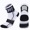 thumbnail image 1 of SMihono Compression Socks for Women Men Women Middle Canister Movement Towel Nylon Ride Cycling Running Reflective, 1 of 4