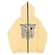 thumbnail image 4 of Sudadera con esternón oscuro europeo y americano para hombre y mujer, sudaderas con capucha góticas para pareja, sudadera de Cremallera larga de talla grande Harajuku 2023, 4 of 5