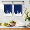 thumbnail image 3 of Abstract Navy Blue Kitchen Towels Set of 4, Modern Minimalist Graffiti Artwork Absorbent Dish Towels for Kitchen, Microfiber Hand Towel, Quick Drying Tea Towel for Cleaning Decorative Dishcloths, 3 of 7