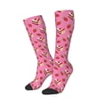 thumbnail image 2 of Fotbe Strawberry Cake print Women's Men's Novelty Crew Socks Cotton Socks Knee High Socks for Walking,Running,Nurses,Pregnancy, 2 of 9