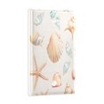 thumbnail image 2 of Yayeee Blank Wall Plate Cover 1-Gang 4.5"x2.7" Home Unused Decorative Outlet, Gray Seashell, 2 of 7