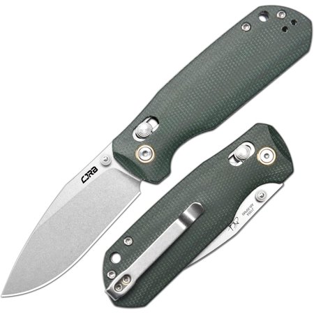 CJRB Mixmal Micarta Pocket Folding Knife Designed by DCA J1954-MGN