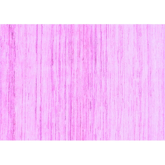 Ahgly Company Indoor Rectangle Solid Purple Modern Area Rugs, 6' x 9'