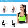 thumbnail image 5 of Corrector de postura torácico - Soporte magnético para aliviar el dolor de cuello, hombros, espalda alta y baja - Corrector de postura perfecto para la columna cervical y lumbar - Cinturón totalmente, 5 of 5
