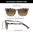 thumbnail image 4 of Gafas de Sol DUSHINE Polarizadas Clásicas de Estilo Retro para Mujer, 4 of 7