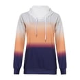 thumbnail image 4 of Fesfesfes Women Hooded Long Sleeve Fall Printing Hoodis Blouse Sweatshirts Loose Tops Plus Size Clearance $10, 4 of 7