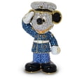 thumbnail image 2 of Disney Parks Mickey Mouse Marine Jeweled Figurine by Arribas Brothers New w Box, 2 of 3