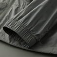 thumbnail image 5 of Fashion YLSDY Men Outdooor UV Jacket Outdoor Lightweight Sun Protection Shirts Hooded Long Sleeve UPF 50+ Zip Up Hoodies Breathable Dark Gray XL, 5 of 5