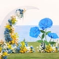 thumbnail image 6 of 62 in Large Blue Artificial Flowers,Giant Flowers for Decoration,Standing Huge Handcrafted Poppy Flowers for Garden,Hotel,Office,Photography Props,Wedding,Art Gallery,Shop Window Display, 6 of 7
