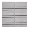thumbnail image 5 of The Tile Life Foundry Concrete 4" x 4" Gris Matte Porcelain Mosaic Tile Sample 1 Piece, 5 of 11